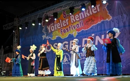 Antalya Muratpaşa’da 9. Yöreler Renkler Festivali 6 Eylül’de başlıyor, 100’e yakın dernek kültürlerini tanıtacak