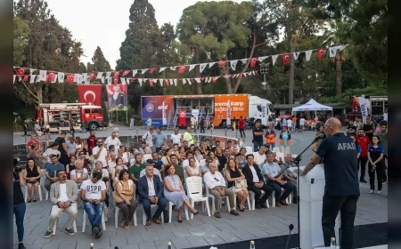 Bornova’da 17 Ağustos’un yıldönümünde ortak afet bilinci buluşması: “Hatırlamak yetmez, hazırlanmak gerek”