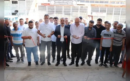Elazığ Oto Sanayi Sitesi’nde Ulusoy Oto Tamir’in ikinci şubesi açıldı