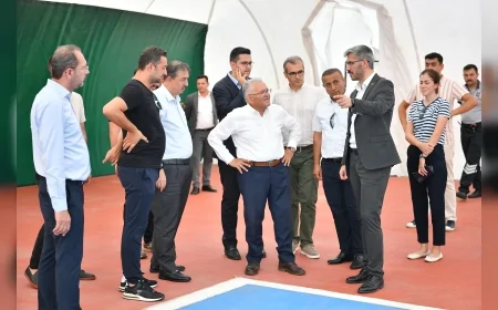 Başkan Büyükkılıç: “Kayseri, tenis alanında önemli bir merkez oluyor”