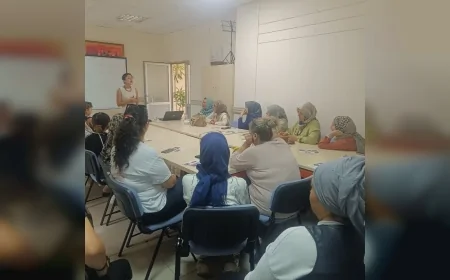 Pursaklar’da kadınların bilinçlenmesi için erkek odaklı şiddet farkındalık semineri düzenlendi