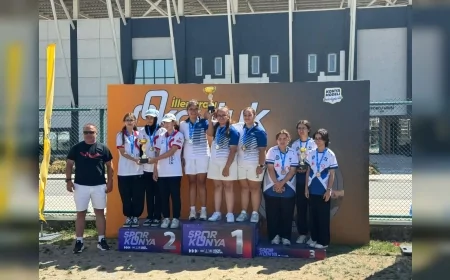 Muğla Büyükşehir okçuları Konya’da 5 madalya ve bir şampiyonlukla kürsüyü doldurdu