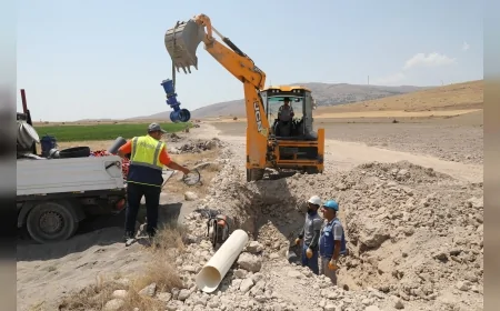 Başkan Memduh Büyükkılıç: “İncesu’da 3 Milyon 751 Bin TL’lik Terfi Hattı İmalatı Başlatıldı”