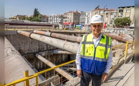 İzmir Büyükşehir Belediye Başkanı Tugay: "Buca Metrosu Körfez altı bağlantısıyla İzmir tarihinin en büyük projesi olacak"
