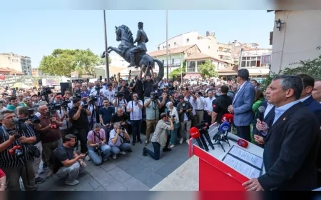 CHP Genel Başkanı Özgür Özel: “Deprem sonrası Sındırgı için devletin şefkatli elinin uzanması gerekiyor”