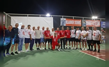 Antalyaspor Efsanesi Metin Ünal Onuruna Ayak Tenisi Turnuvası