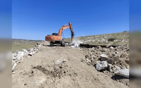 Pursaklar’da yeni imar yolları açılıyor, ulaşım ağı genişliyor