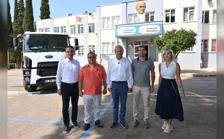 Kepez Belediye Başkanı Mesut Kocagöz: "170 okulumuz ve 112 bin öğrencimiz için üzerimize düşeni yapıyoruz"