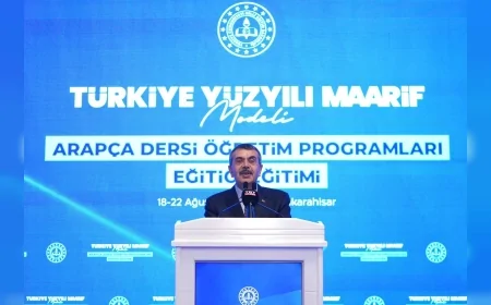Milli Eğitim Bakanı Yusuf Tekin: “Arapça öğretiminde dört beceri dönemi başlıyor”