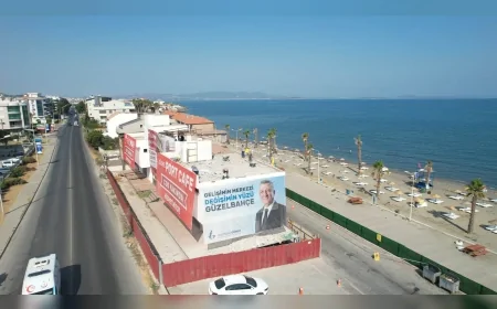 Güzelbahçe Belediyesi Siteler Mahallesinde Güzbel Cafe Port ve Güzmar Market Projesini Başlattı