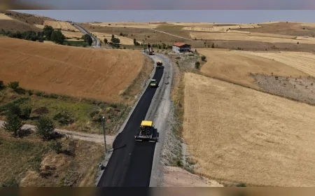 Başkan Memduh Büyükkılıç’a 107 Milyon TL’lik Grup Yolu Yatırımı İçin Muhtardan “Otoban Gibi Yol, Hayaldi Gerçek Oldu” Teşekkürü