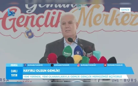 Gemlik’te Gençlik Merkezi Açıldı: Eşit Eğitim Fırsatları ve Sosyal Alanlar Gençlerin Hizmetine Sunuldu