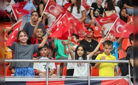 Gaziantep’te GASMEK Yaz Okulları ve Olimpiyatları sona erdi, 55 bin öğrenci eğitimlerden faydalandı