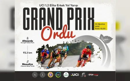 Ordu’da uluslararası bisiklet heyecanı: 14 ülkeden 65 sporcu Grand Prix Ordu’da yarışacak