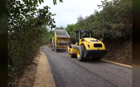 Ordu Çamaş Sucuali Mahallesi asfalt yolla buluştu, Çamaş Kanyonu’na alternatif güzergâh açıldı