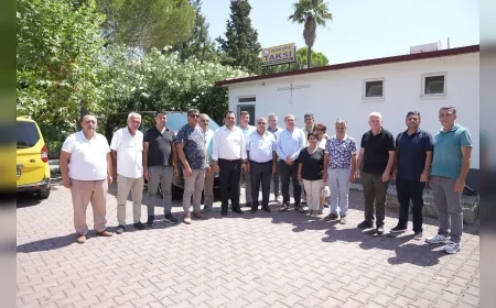 CHP heyeti Dalaman’da saha çalışması yaptı, Belediye Başkanı Sezer Durmuş ziyaretlere eşlik etti