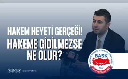 BASK ve Anadolu Eğitim Sendikası Genel Başkanı Mehmet Alper Öğretici: "Hakem kuruluna gidilirse değişen bir şey olmayacak"