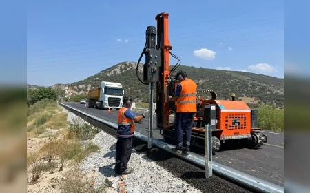 Muğla’da yol güvenliği için 36 milyon TL’lik yatırım yapıldı, 34 bin metre oto korkuluk ve 1500 metre koruyucu bariyer monte edildi