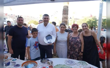 Seferihisar’da 4. Ürkmez Kültür ve Sanat Festivali başladı, sergilerden konserlere dolu dolu program