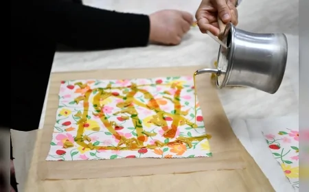 Mamak Belediyesi’nin balmumlu kumaş atölyesi Sağlıklı Kentler Birliği dergisinde örnek proje olarak yayımlandı