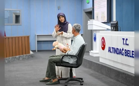 Altındağ Belediyesi personeline acil müdahale ve ilk yardım eğitimi verildi