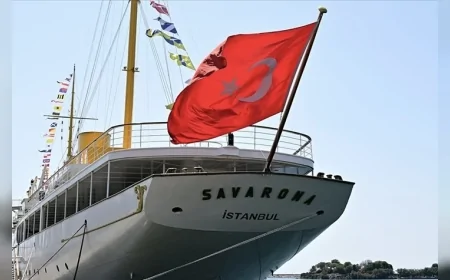 Atatürk’ün mirası Savarona, Erdoğan çiftinin himayesinde restore edilerek İstanbul Boğazı’nda halkla buluşuyor
