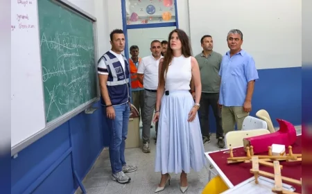 Çeşme Belediye Başkanı Lâl Denizli: "Çocuklarımızın güvenli eğitim ortamı için desteğe hazırız"