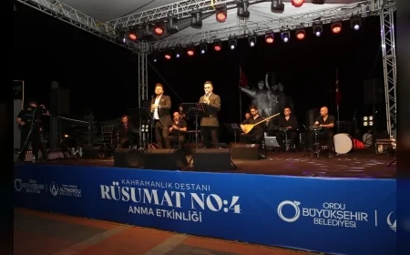 Ordu’da Rüsumat No:4 destanı 104. yılında anıldı: Kurtuluş Savaşı’nın kahraman gemisi yeniden sahilde