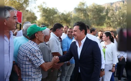 Muğla Büyükşehir Belediye Başkanı Ahmet Aras: "Önemli olan halka dokunacak projeler yapmak"