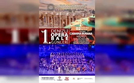 Hierapolis Antik Kenti’nde Carmina Burana konseriyle Denizli Opera ve Bale Günleri başlıyor