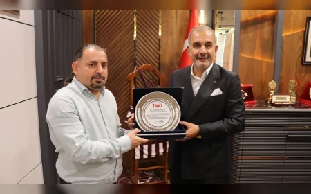 Elazığ TSO, en fazla üye kazandıran Selahattin Bulut’u plaketle onurlandırdı