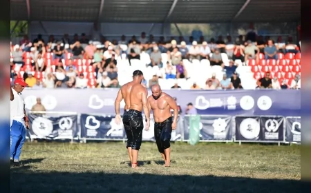 Orhan Okulu 109’uncu dakikada zafere ulaştı, Kurtdere Güreşleri’nin başpehlivanı oldu