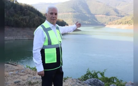 Bursa’da su krizi için kritik adım: Çınarcık Barajı bypass hattı 9 ay erken devrede