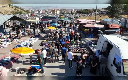 Kayseri’de bit pazarında yapılan denetimlerde bozulmuş gıda ürününe rastlanmadı