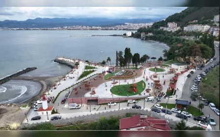 Ordu’da yeşil alan miktarı 6 yılda yüzde 137,5 arttı, 1,1 milyon metrekare yeni yaşam alanı kazandırıldı
