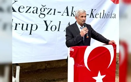 Cide’de 5 kilometrelik Ovacık–Kezağzı–Akça–Kethüda grup yolu törenle açıldı