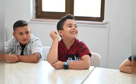 Mamak Belediyesi çocuklara empati eğitimi verdi, engelli ve yaşlıların yaşam zorlukları deneyimletildi