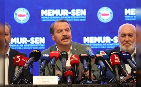 Memur-Sen Genel Başkanı Ali Yalçın: "Hakem Kurulu kamu görevlilerinin değil, işverenin hakem kuruluna dönüştü"