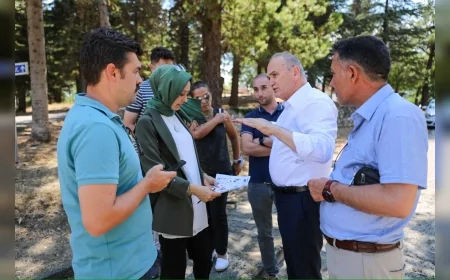 Konuralp’te yeni müze için keşif çalışması yapıldı, antik kentin eserleri sergilenecek