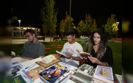 Denizli’de Sessiz Kitap Okuma Buluşması: 100’ün Üzerinde Kitapsever Kütüphanede Bir Araya Geldi