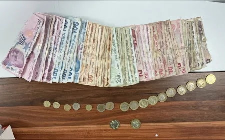 Yunusemre’de dilenci operasyonunda yakalanan iki kişinin üzerinden 8 bin 650 lira çıktı!