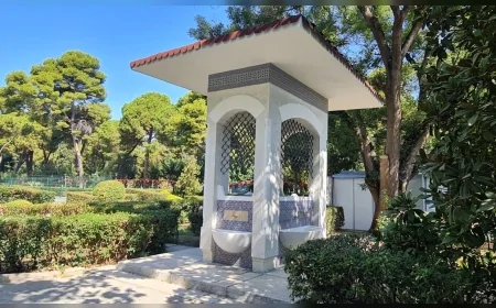 Kültürpark’ın simgesi Çinili Çeşme restore edildi, 94’üncü İzmir Enternasyonal Fuarı’na hazır hale getirildi