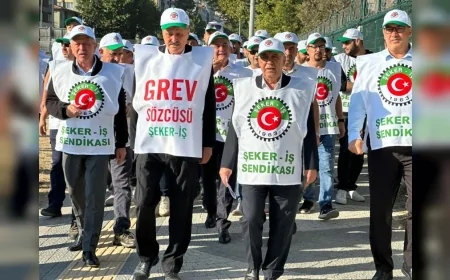 Kütahya Şeker işçileri greve çıktı, Şeker-İş Sendikası sosyal medyada dayanışma çağrısı yaptı