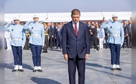 İzmir’de 30 Ağustos Zafer Bayramı’nın 103. yılı resmi törenle kutlanmaya başladı