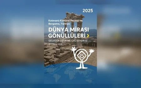 Bergama UNESCO Dünya Mirası Gönüllüleri 2025 Kampanyasında Türkiye’yi temsil edecek