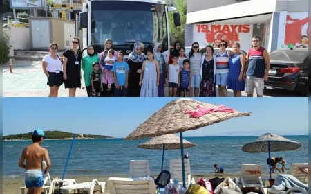 Narlıdere Belediyesi özel gereksinimli bireyler ve çocuklar için denizle buluşma etkinliği düzenledi!