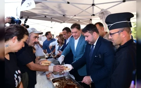 Kahramankazan’da ilk kez düzenlenen Uluslararası Kavurma ve Gastronomi Festivali yoğun ilgi gördü