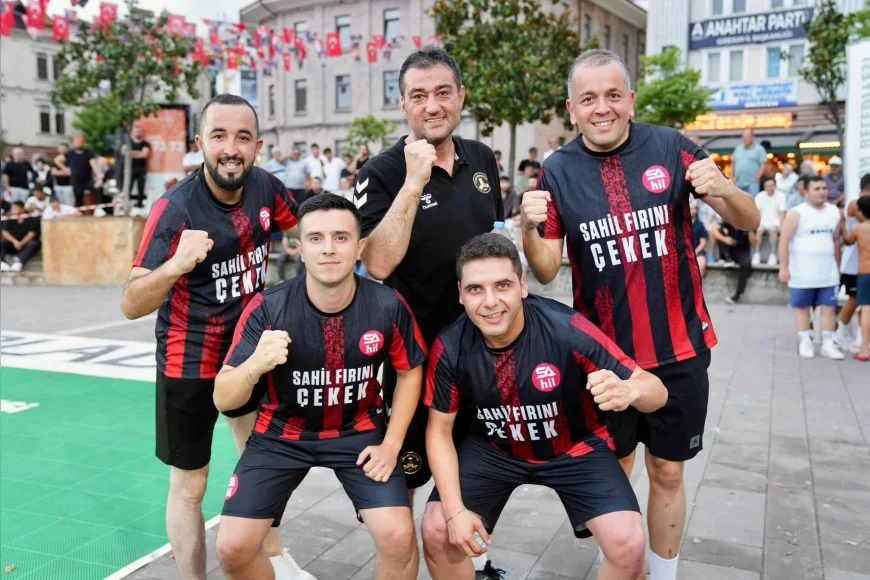Giresun’da yaz spor heyecanı ayak tenisi ile sürüyor: Turnuva Alaaddin Gökçe anısına başladı