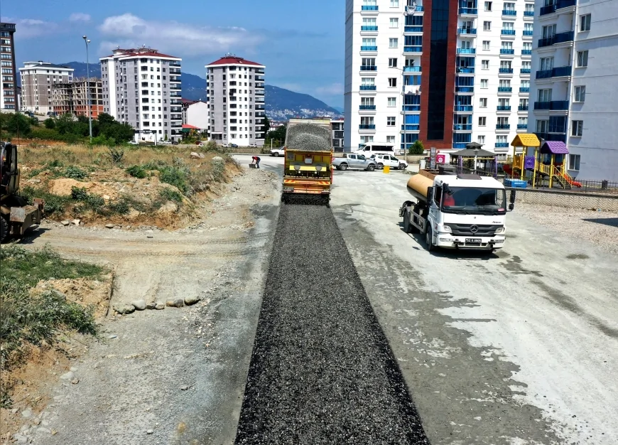 Ordu Şehir Hastanesi’ne ulaşımı kolaylaştıracak alternatif yol tamamlandı