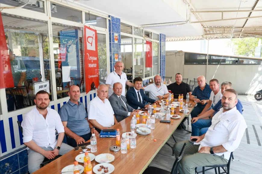 Yunusemre Belediyesi, Küçük Sanayi Sitesi'nde esnafın sorunlarını yerinde dinledi!